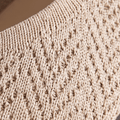 ALBA Dune — Neutral Knit Slingback Flats