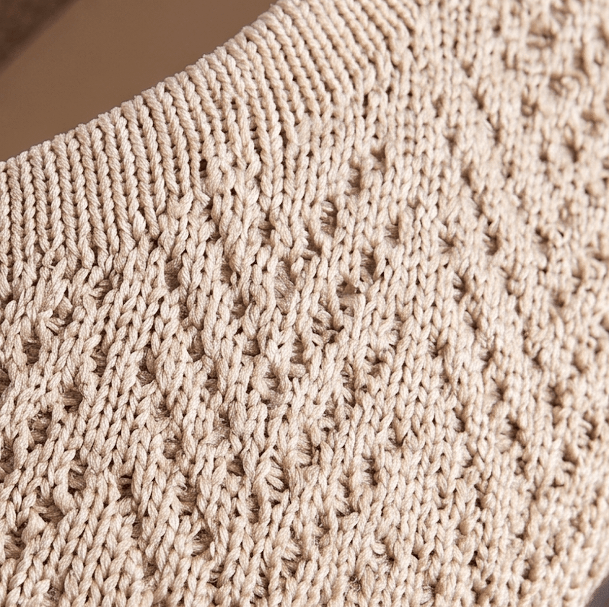 ALBA Dune — Neutral Knit Slingback Flats